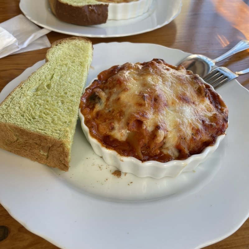 トマトと茄子のミートグラタン(カフェムルソー)