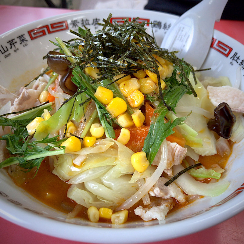 冷やし担々麺(白龍 若林店)