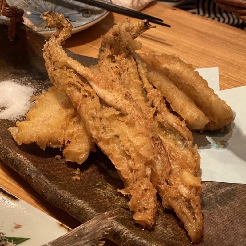 穴子の天ぷら(魚秀)