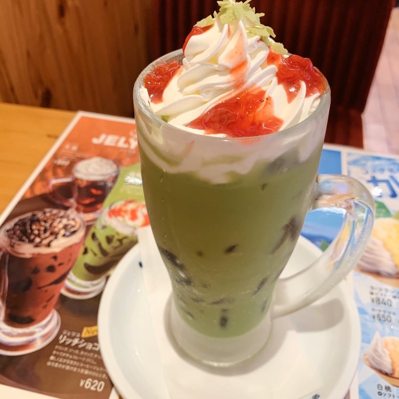 ジェリコ　抹茶ミルク(珈琲所 コメダ珈琲店 川崎南加瀬店)