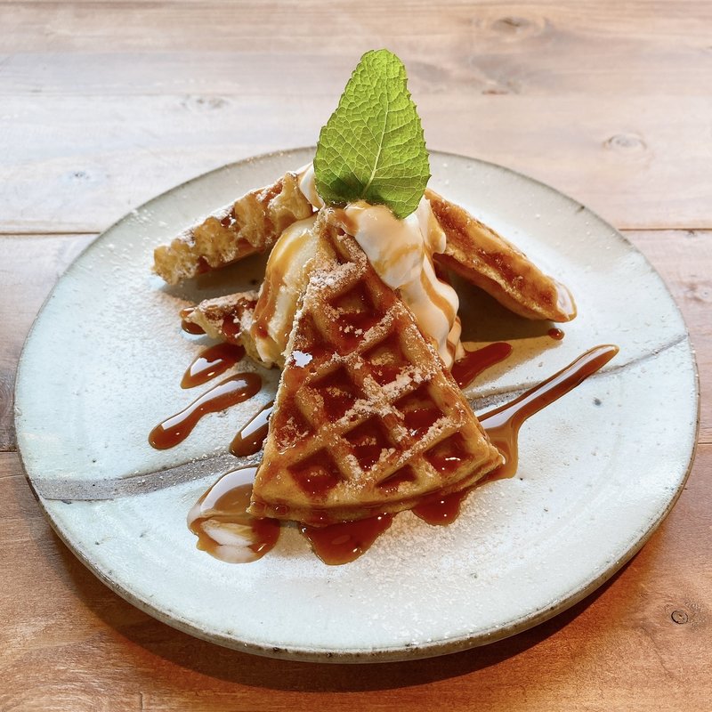 メイプルアイスワッフル(うわのそら)