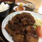豚ヘレひと口カツ定食(松の家)