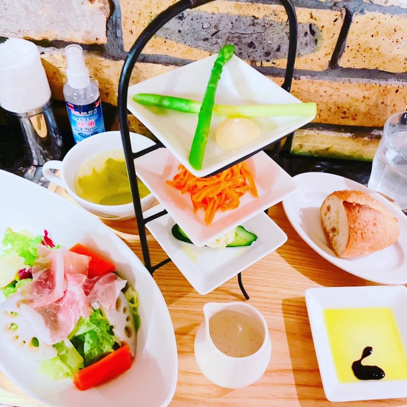 ベジタブルサラダTower(TORTILLA FLAT)