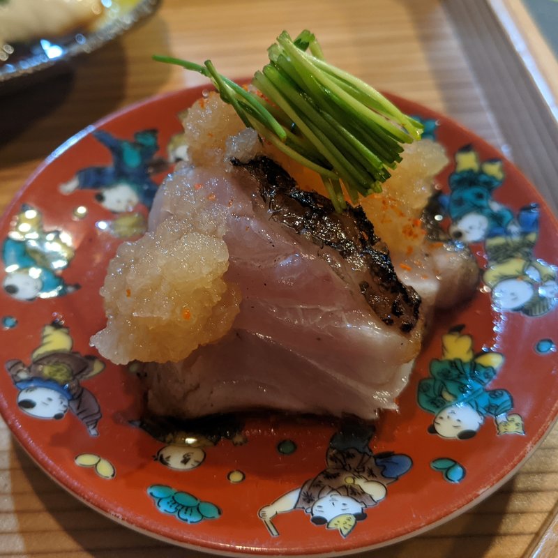 黒ムツ炙り(立呑み とだか)