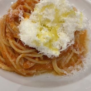 モッツァレラとトマトのパスタセット(フォカッツェリア・ラ・ブリアンツァ)