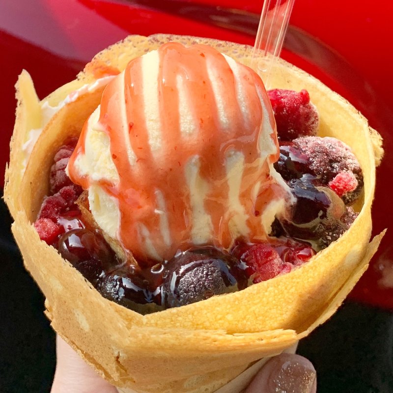 ミックスベリー＋アイス(ANO Crepe(アノクレープ))