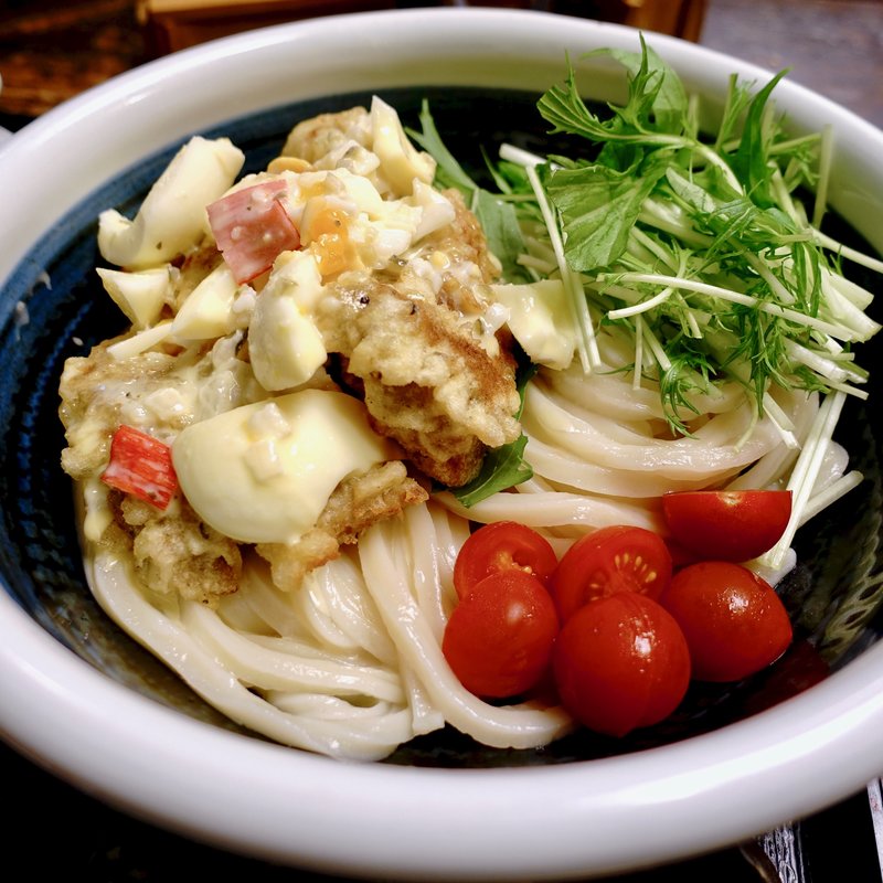 タルとり天ぶっかけ(うどん 兎麦 阪急三番街店)