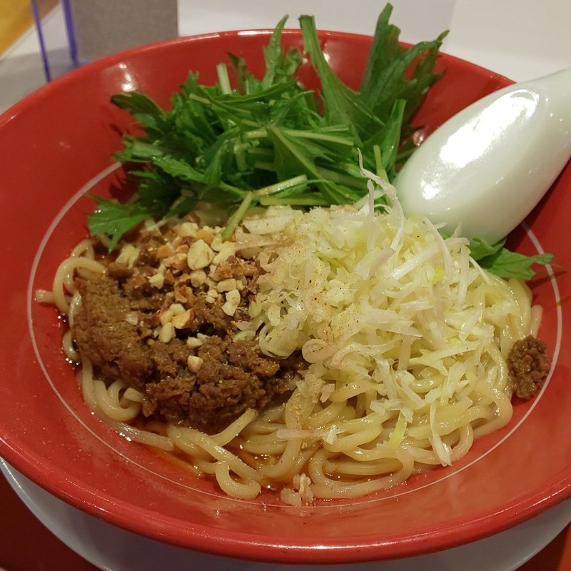シビ辛汁なし担々麺(ラーメン魁力屋 ｍｏｚｏワンダーシティ店)