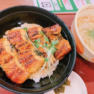 鰻丼セット(きねや 原田店)