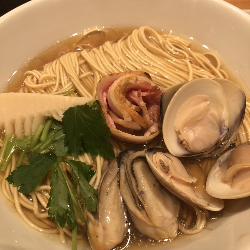 鶏しおそば(銀座篝　六本木ヒルズ店)