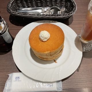 窯焼きスフレパンケーキ(星乃珈琲店 西新宿2号店)