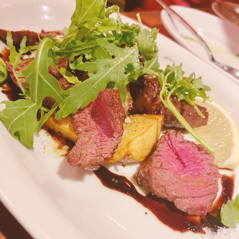 牛ハラミのグリル(ワイン食堂 浅草橋バンバール)