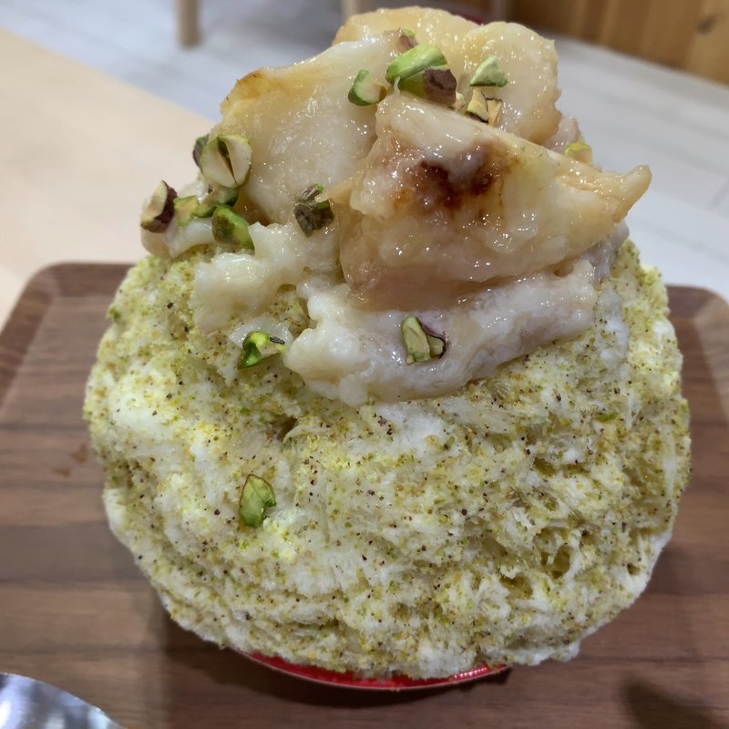 ももピスタチオ(かき氷専門店SANGO)
