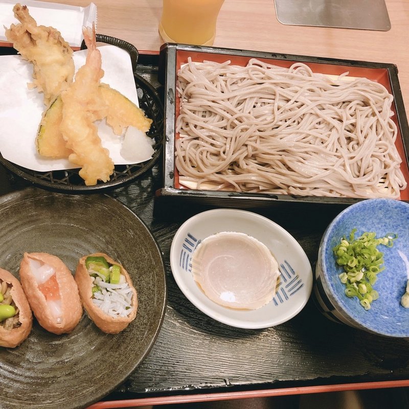 天せいろそば稲荷(夢庵 埼玉ふじみ野店)