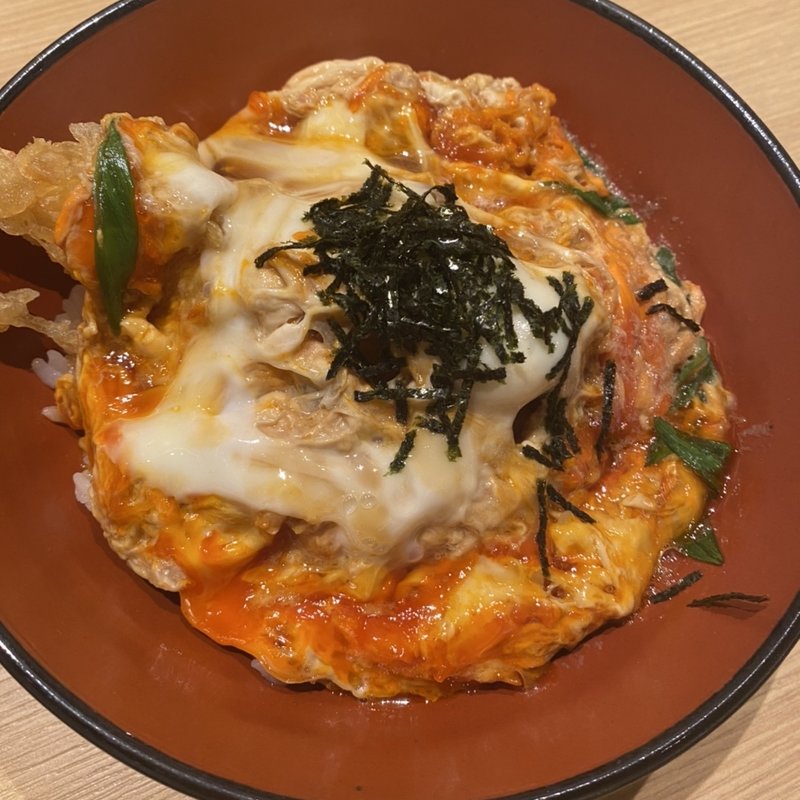 天とじ丼セット(そばよし LINKS UMEDA店)