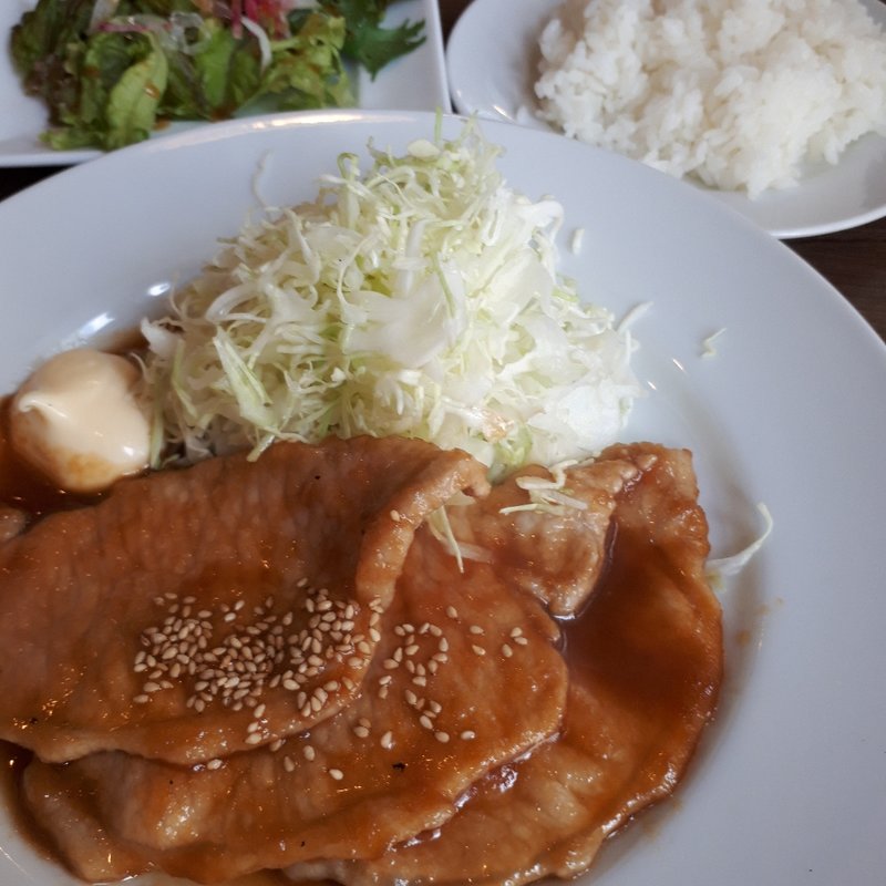 しょうが焼き定食(ムロマニ)
