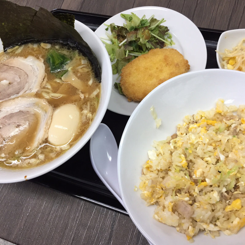 炒飯 罪悪感 セット(麺屋 Bistro 兄貴)