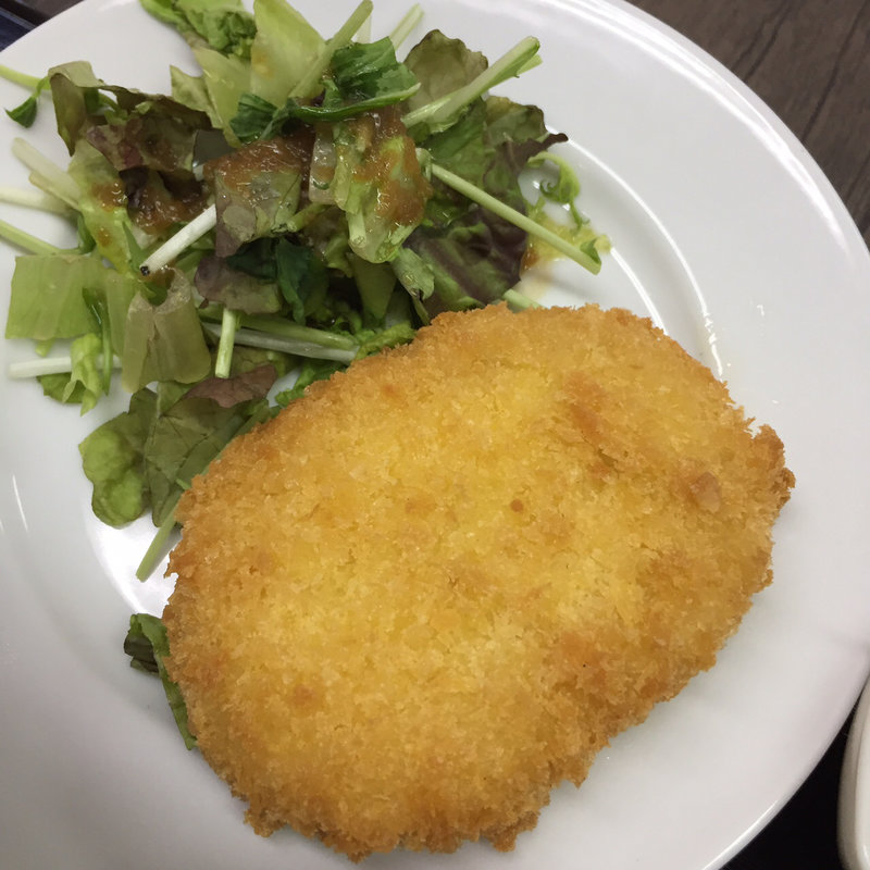 炒飯セットの コロッケ(麺屋 Bistro 兄貴)