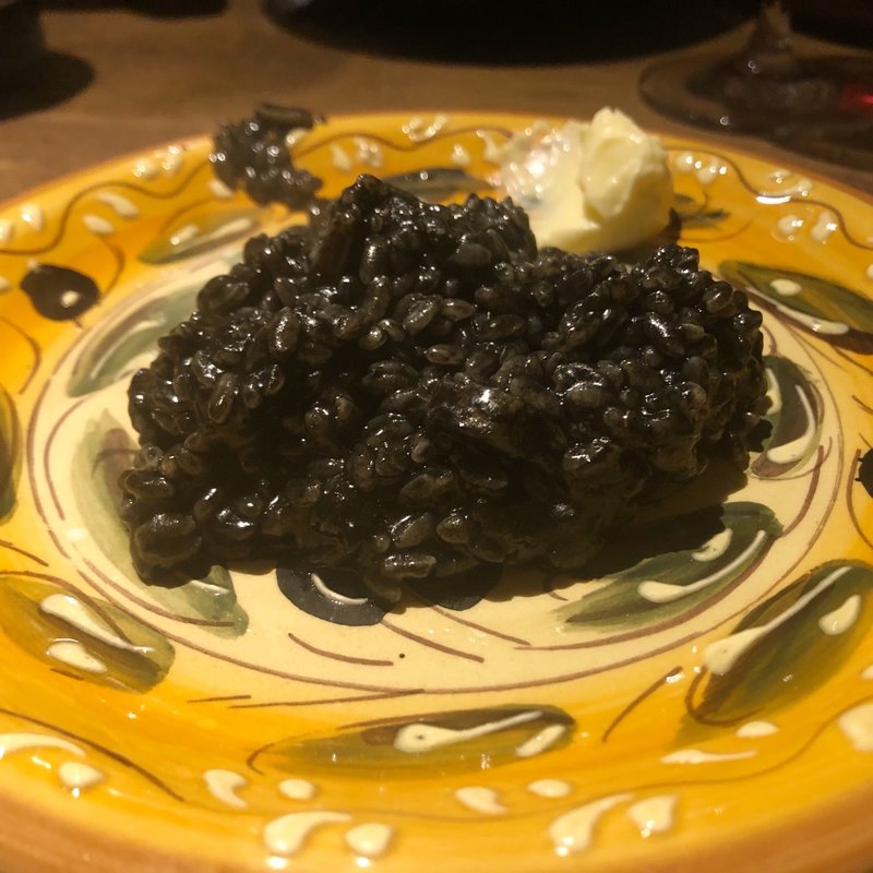 イカ墨のパエリア(アルドアック)