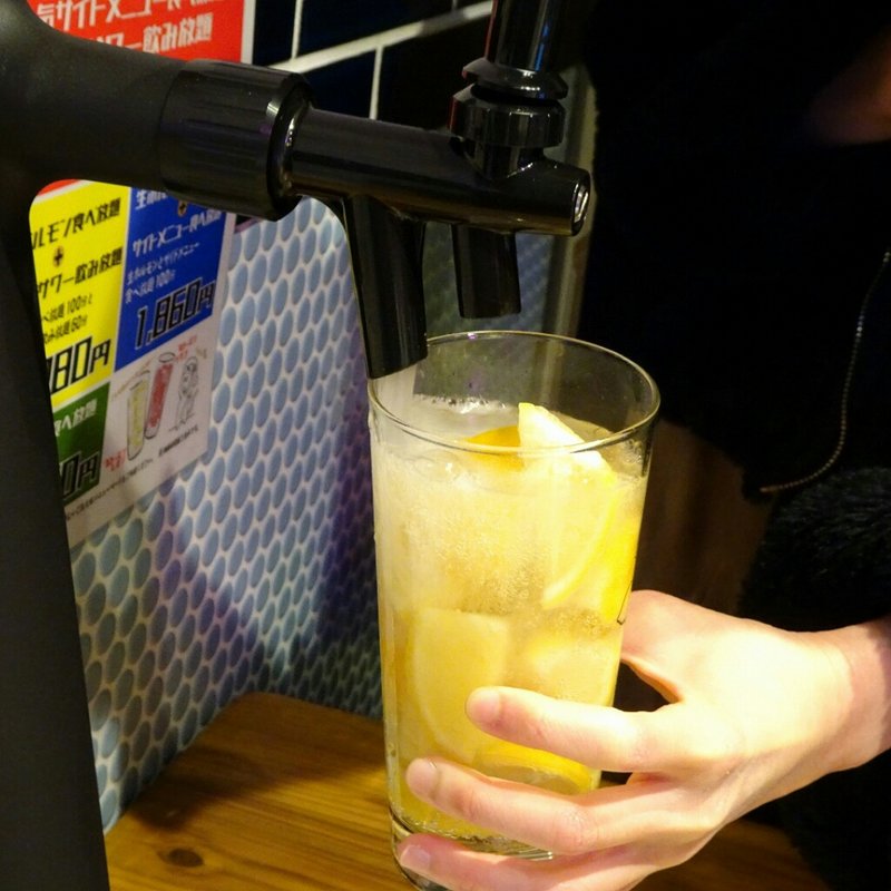 勝手にレモンサワー飲み放題（卓上レモンサワー）(レモホル酒場×Mr.チージュ エル京橋店)