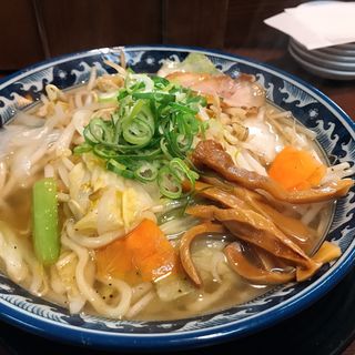 支那そば 野菜麺(支那そば屋 三馬店 （シナソバヤ）)
