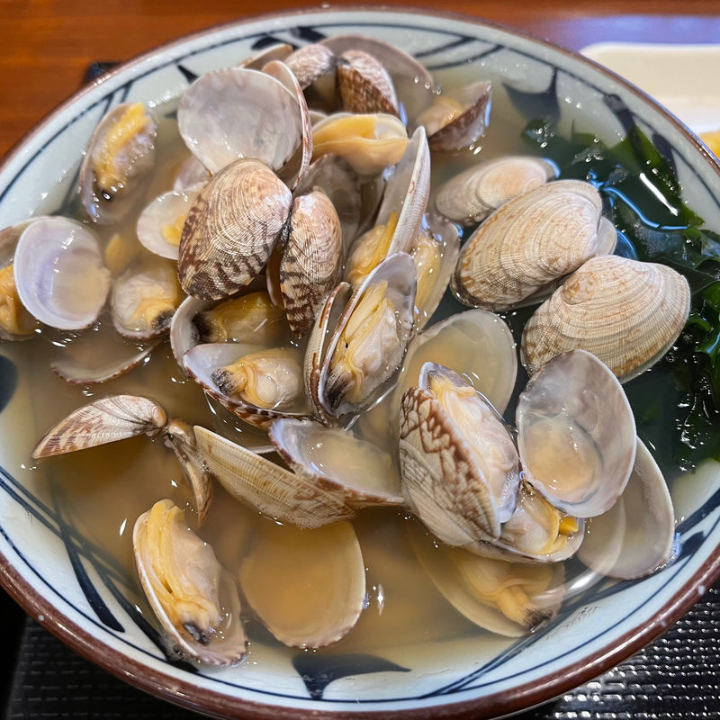 浅利うどん(丸亀製麺船橋西船)