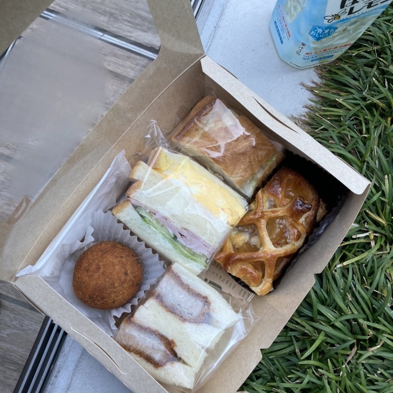 サンドイッチのランチボックス(marine blue マリン・ブルー)