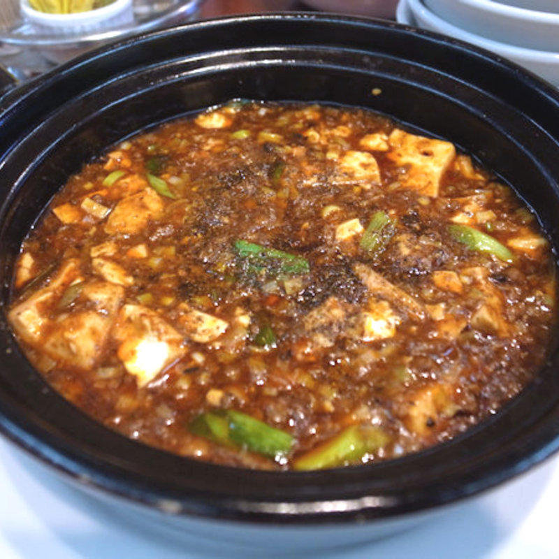 本場四川のマーボー豆腐（正宗麻婆豆腐）(四川料理 剣閣)