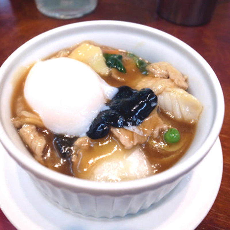 あんかけチャーハン（福建炒飯）(四川料理 剣閣)