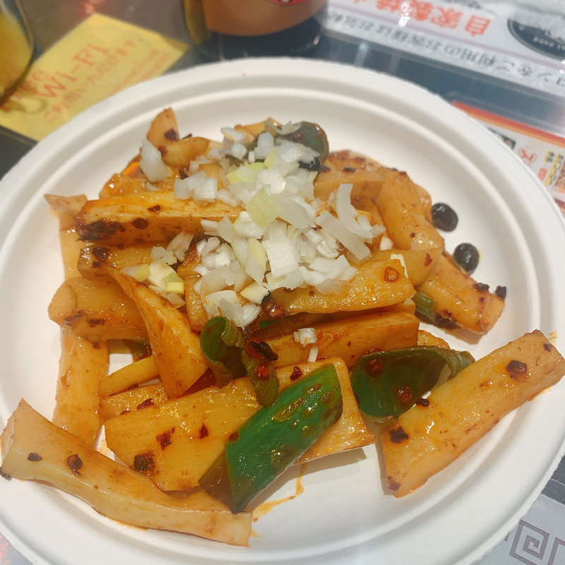 ピリ辛タケノコ炒め(dapaidang105koenji)