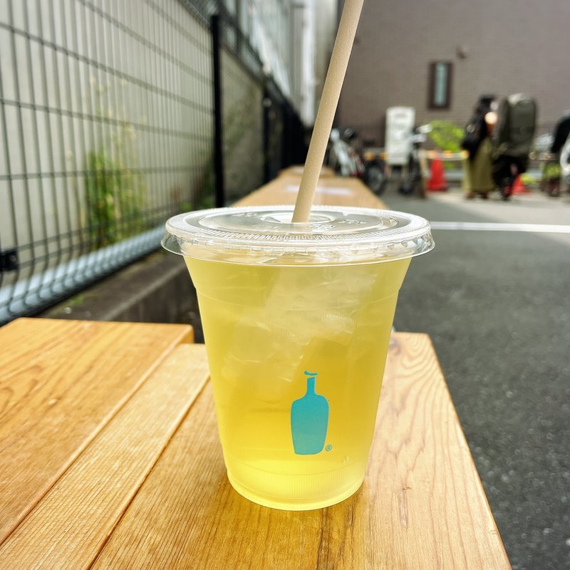 ミントグリーンティー（ICED）(ブルーボトルコーヒー 清澄白河 ロースタリー＆カフェ （Blue Bottle Coffee）)