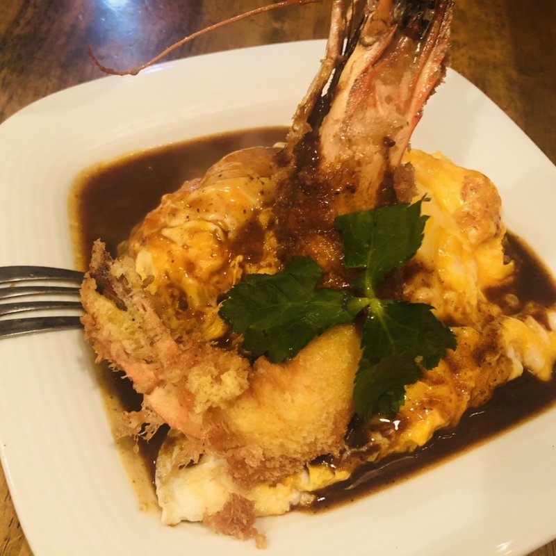 大海老フライオムライス(チャモロ )