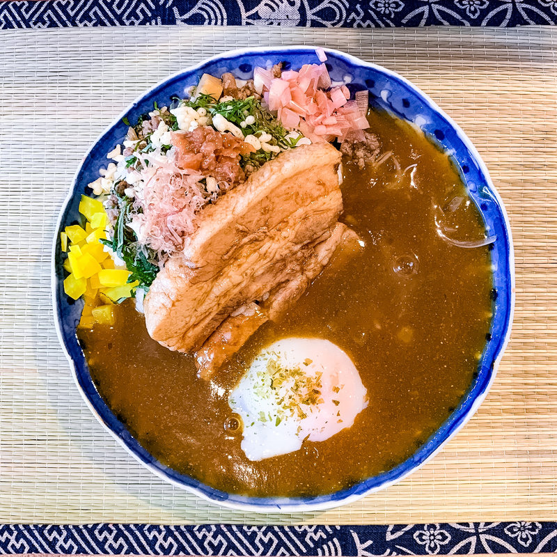 和だしそぼろカレー&ブーたれ(平日昼だけ)