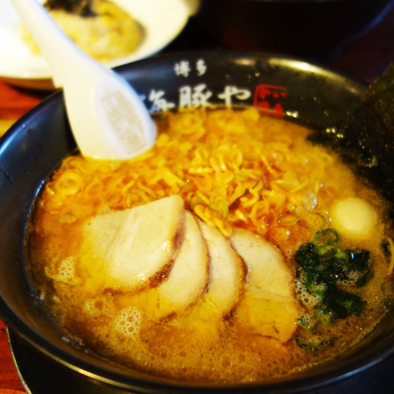 辛ネギチャーシューメン(西新 海豚や)