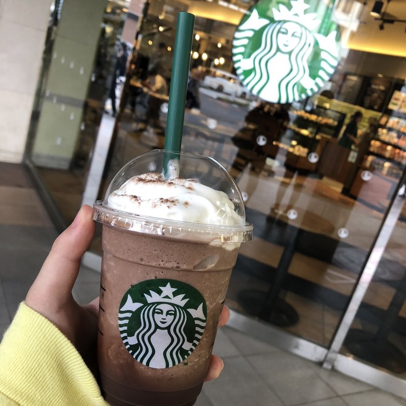 チョコレートティーケーキフラッペチーノ(スターバックスコーヒー 西武本川越駅店)