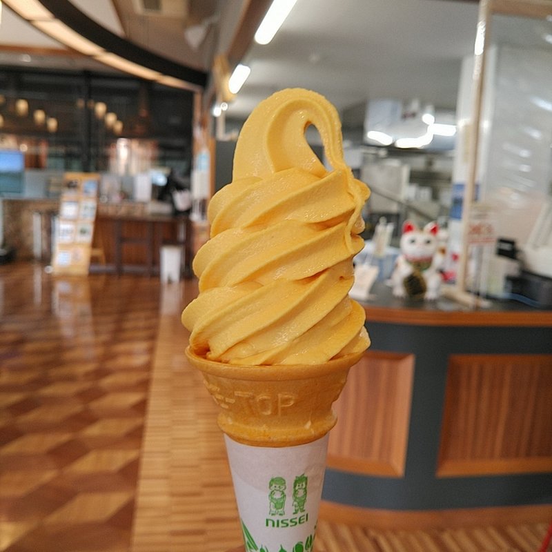 月山地ビールソフト(道の駅　にしかわ　いきいき直売所・売店 （月山銘水館）)