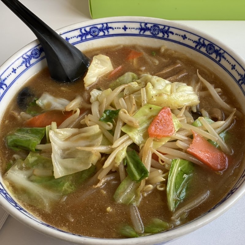 野菜たっぷり醤油ラーメン(桃太郎 太平店 )