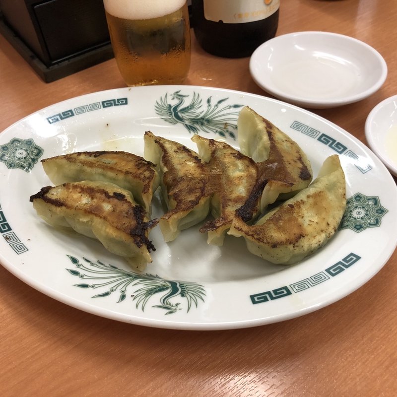 バジル餃子(日高屋 祖師ヶ谷大蔵店)