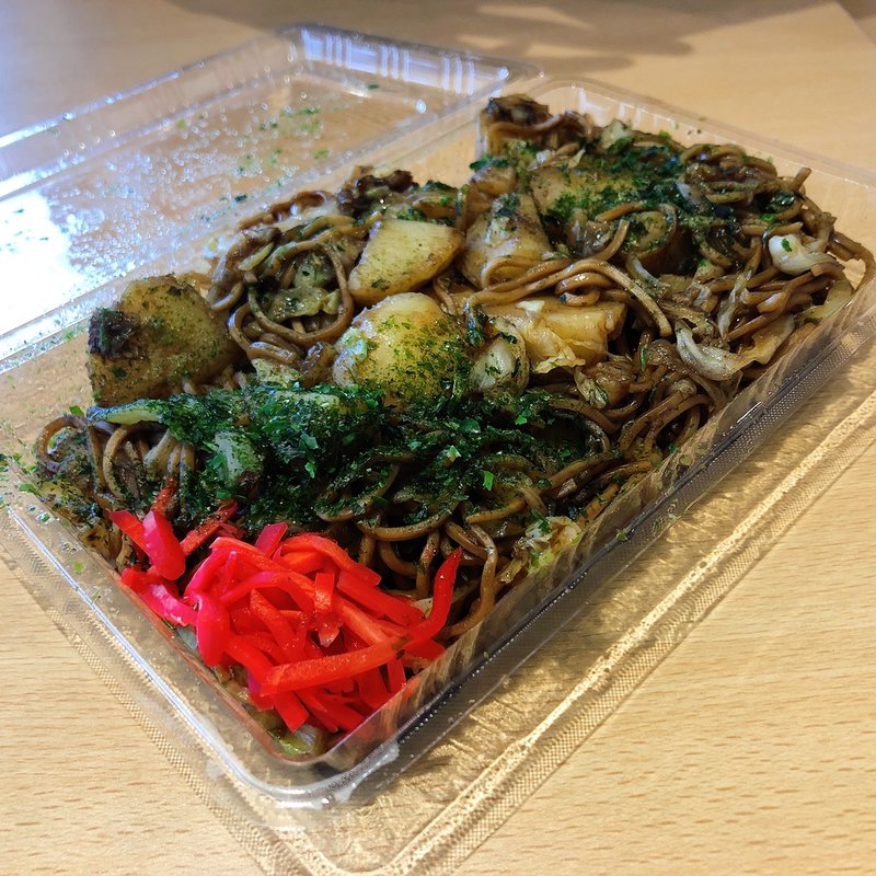 ジャガイモ入り焼きそば(大豆生田商店 （おおまみゅうだしょうてん）)