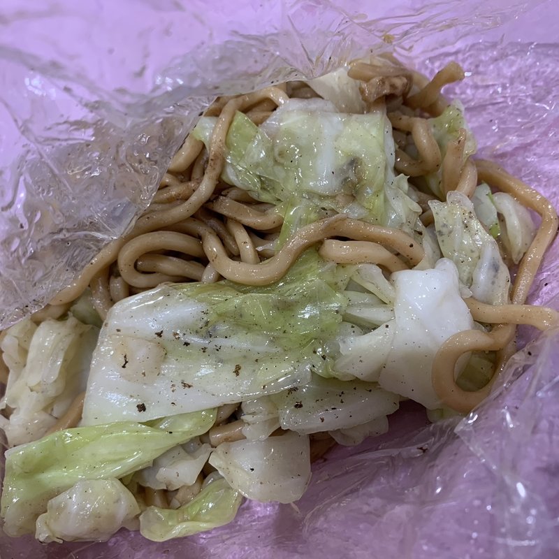 やさい入り焼きそば(あおやぎやきそば )