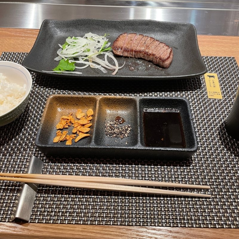 黒毛和牛極上サーロインヒレコース(銀座のステーキ 銀座本店)