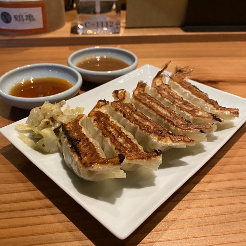 肉汁！焼き餃子(せいろ蒸しと魚 鶴亀)