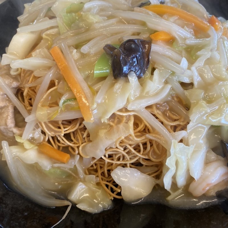 揚げそば(餃子の王将 東岡山店 )