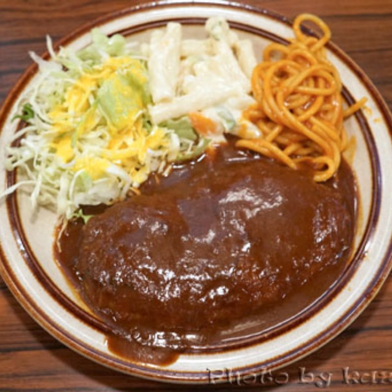 ハンバーグ(キッチン フライパン)