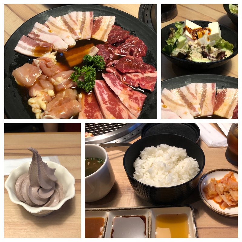 MIX満腹ランチ(焼肉ウエスト　那珂川店)