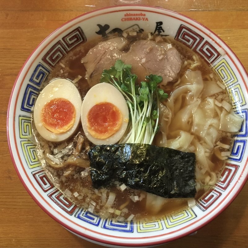 支那そば(ちばき屋)