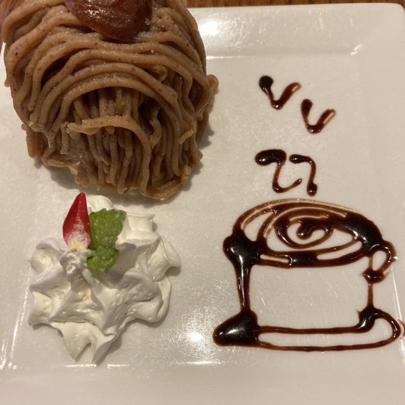 モンブランケーキ(前川珈琲店 戸島店 )