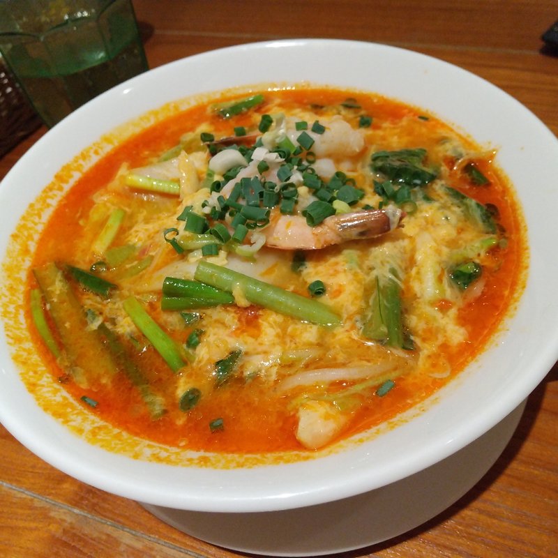 海鮮タイスキヌードル(サイアム セラドン 新宿タカシマヤ店 （【旧店名】ブルーロータス（BLUE LOTUS））)