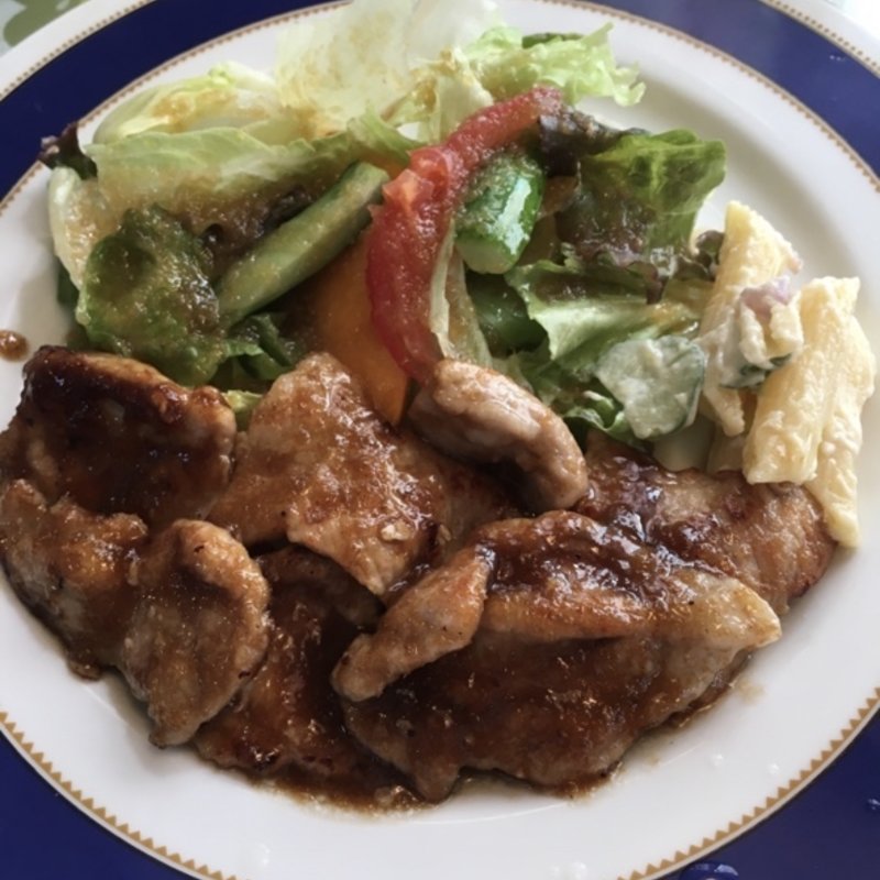 しょうが焼き定食(トライ)