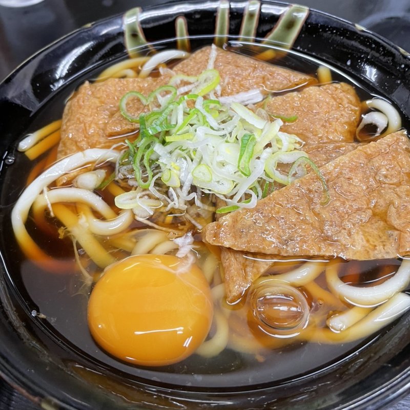 きつね玉子うどん(山一)